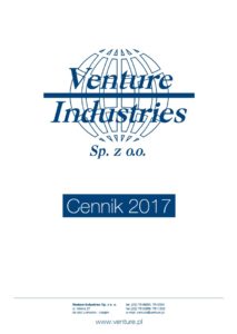 Cennik Venture Industries 2017