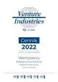 Venture Industries 04.2022, wentylatory, nagrzewnice