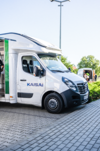 Mobilny showroom Kaisai klimatyzacja, rekuperacja, pompa ciepła