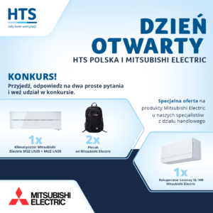 Dzień Otwraty w hurtowni wentylacyjnej HTS Polska. Mitsubishi Electric klimatyzator w hurtowni klimatyzacji HTS Polska.