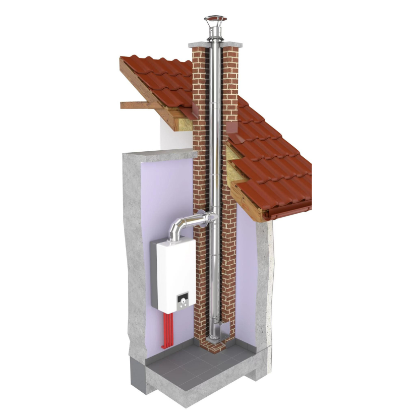 SWK System wkładów kominowych kwasoodpornych