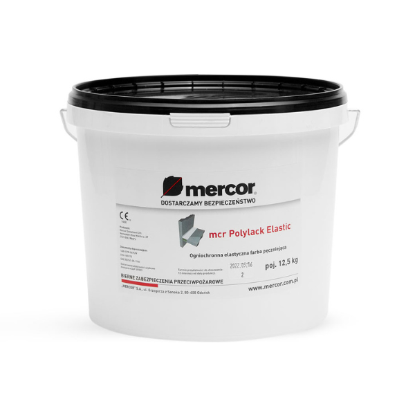 Mercor mcr Polylack Elastic Ogniochronna elastyczna farba pęczniejąca